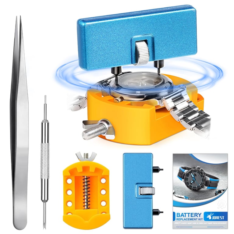 JOREST Watch Battery Tool Kit