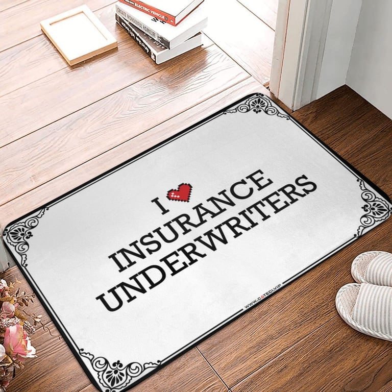 MZBS Funny Insurance Floor Mat