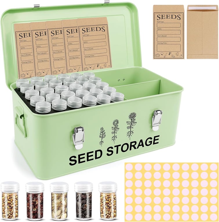 RGJ 60‑Slot Seed Storage Box