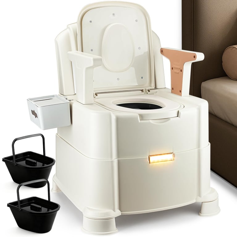 HygiVital Bedside Commode