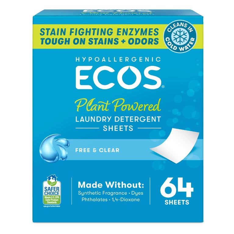 ECOS Laundry Detergent Sheets