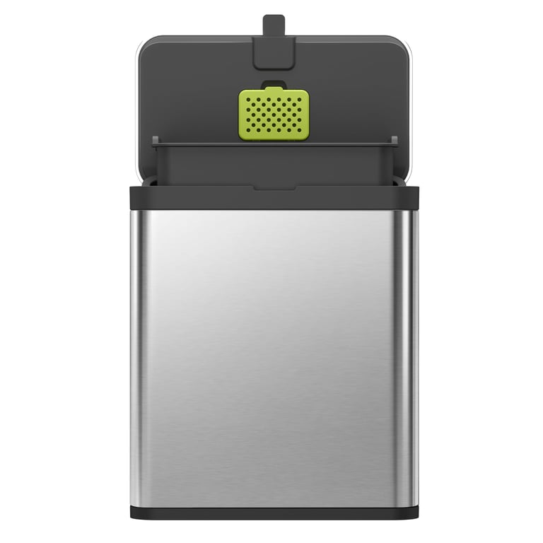 EKO Stainless Steel Kitchen Compost Bin 7L