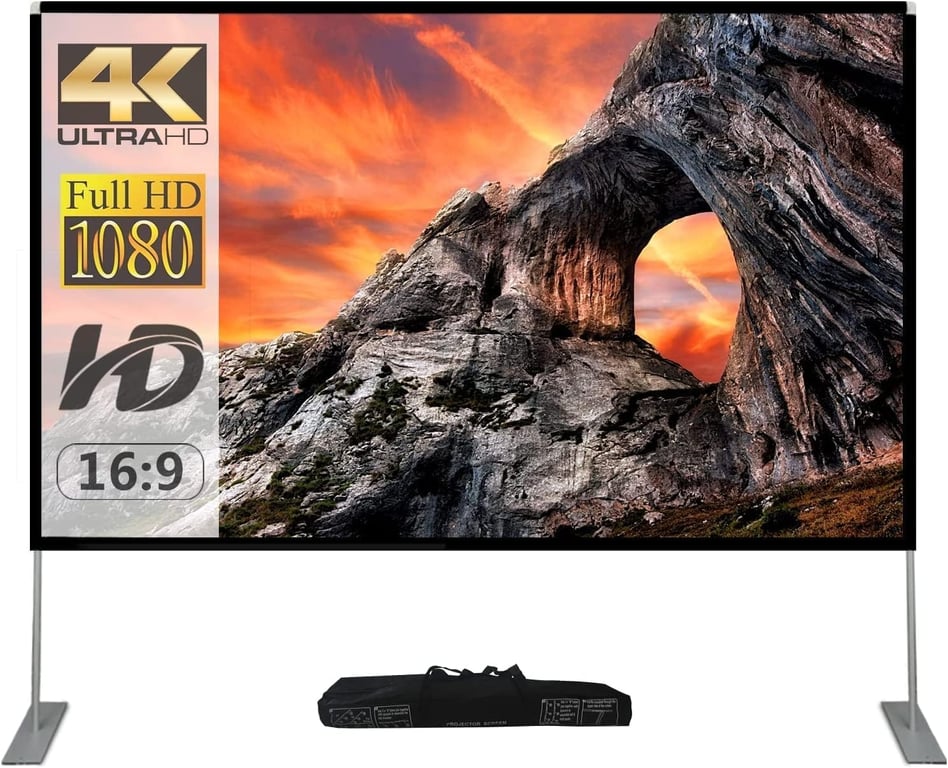 SKERELL 100 Inch Projector Screen