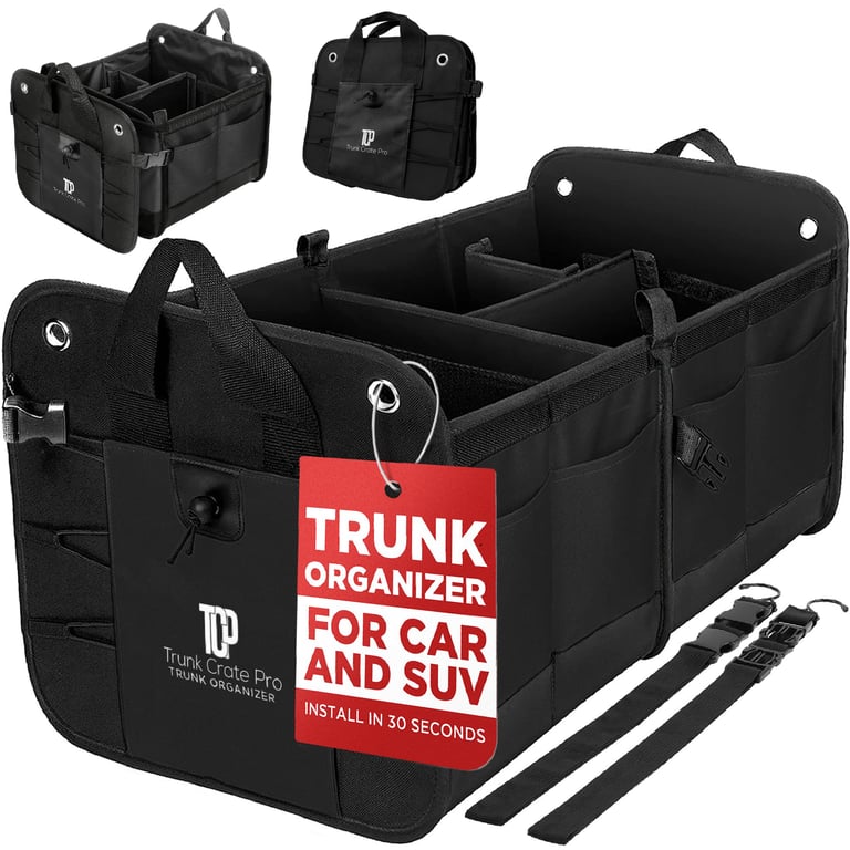 TRUNKCRATEPRO Large Car Trunk Organizer