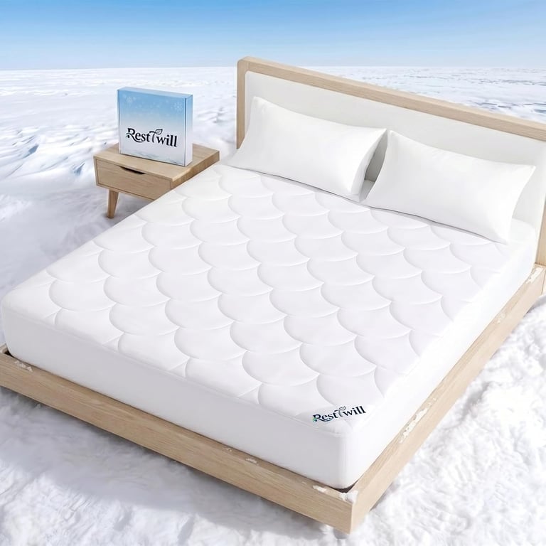 RestTwill Cooling Mattress Pad