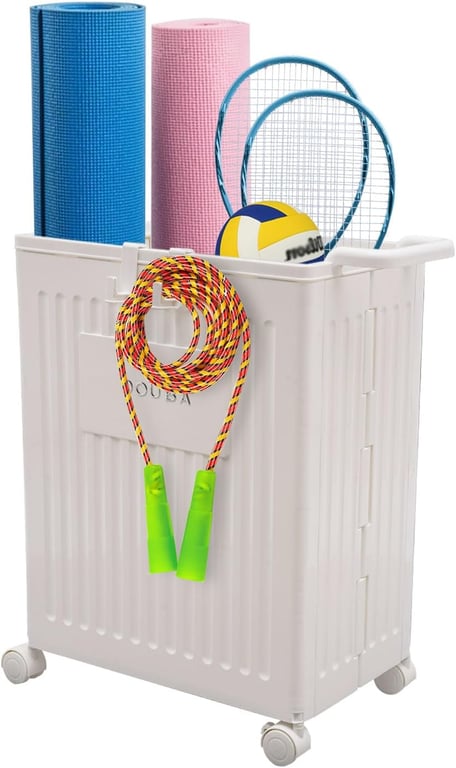 Gym Equipment Organizer Cart