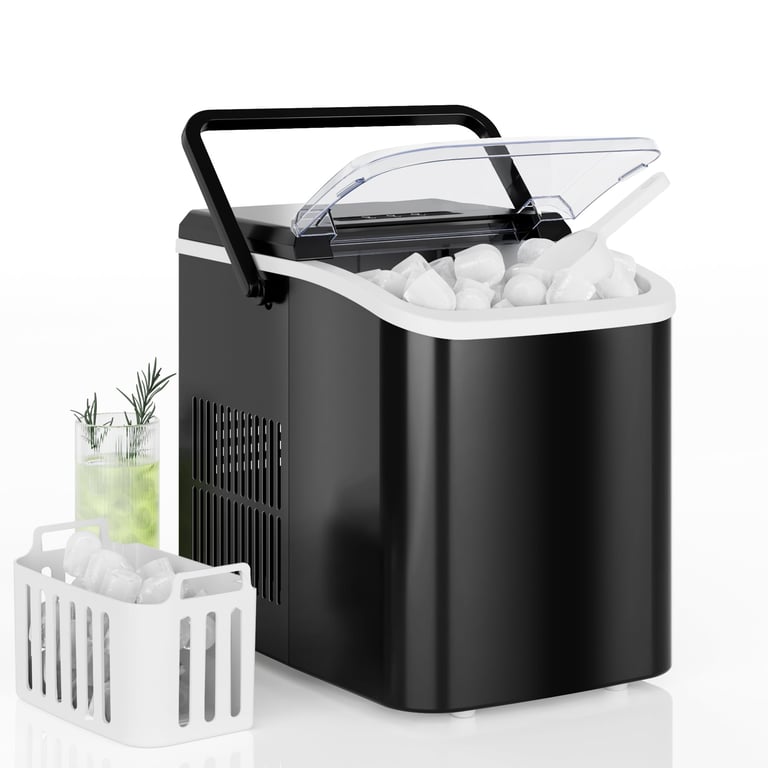 DUMOS Portable Ice Maker with Handle
