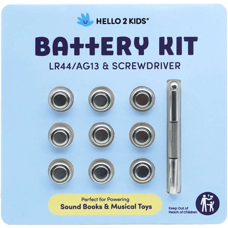 Hello 2 Kids LR44 Battery Kit