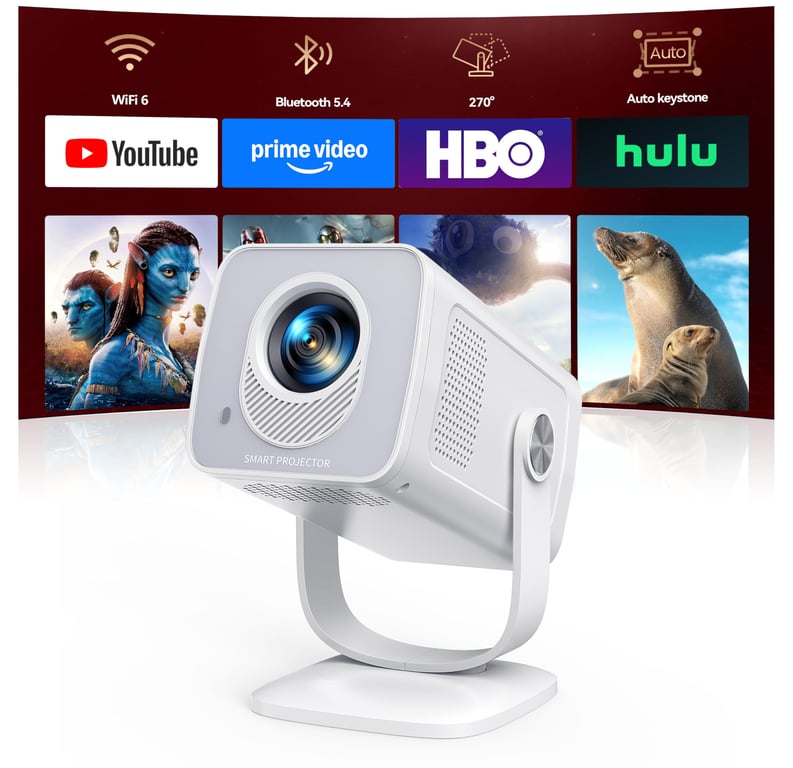 TOPTRO Portable WiFi Mini Projector