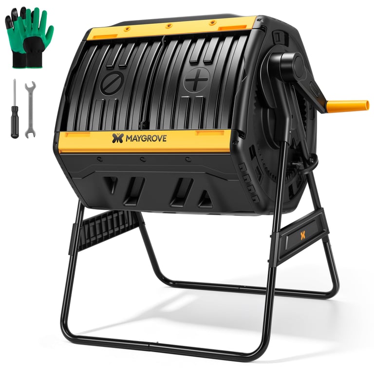 Maygrove 53 Gallon Dual Chamber Compost Bin