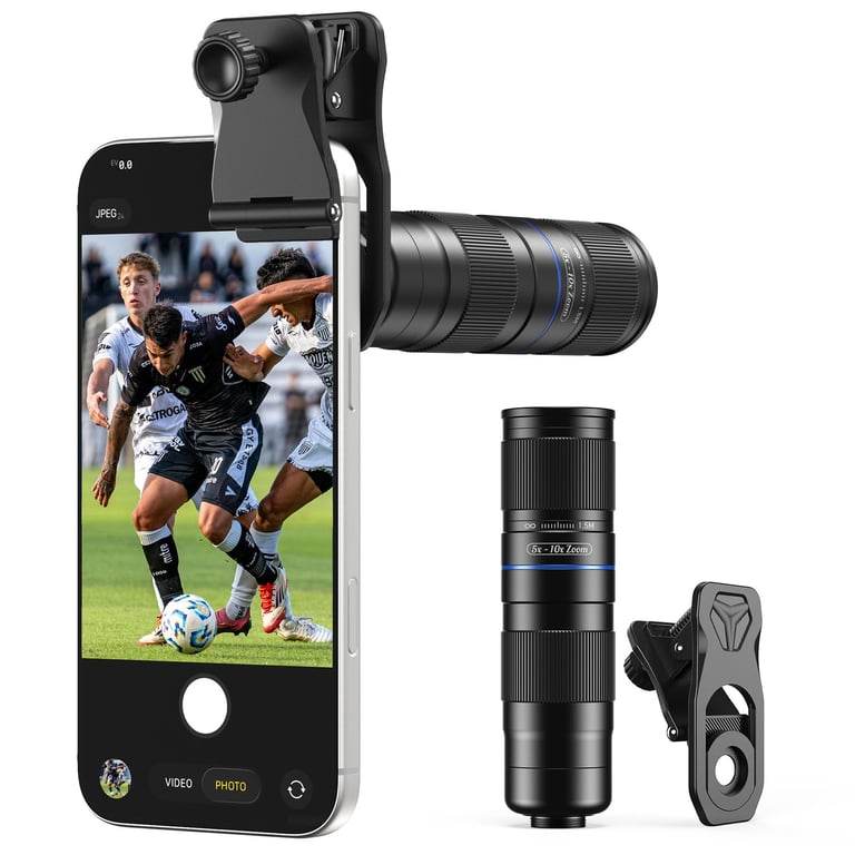 Apexel Telephoto 5‑10X Zoom Lens