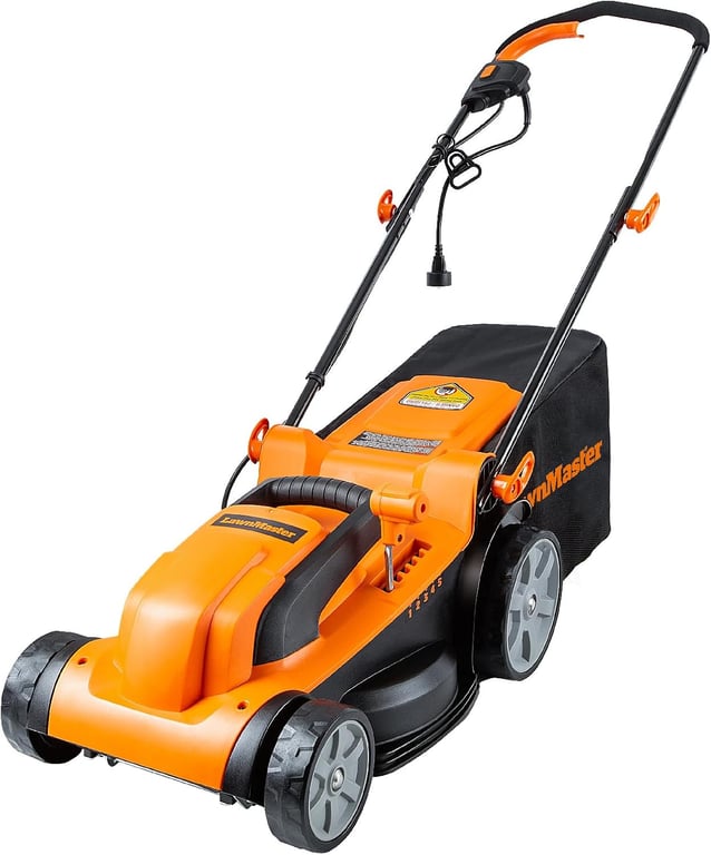 LawnMaster 15‑Inch Corded Mower