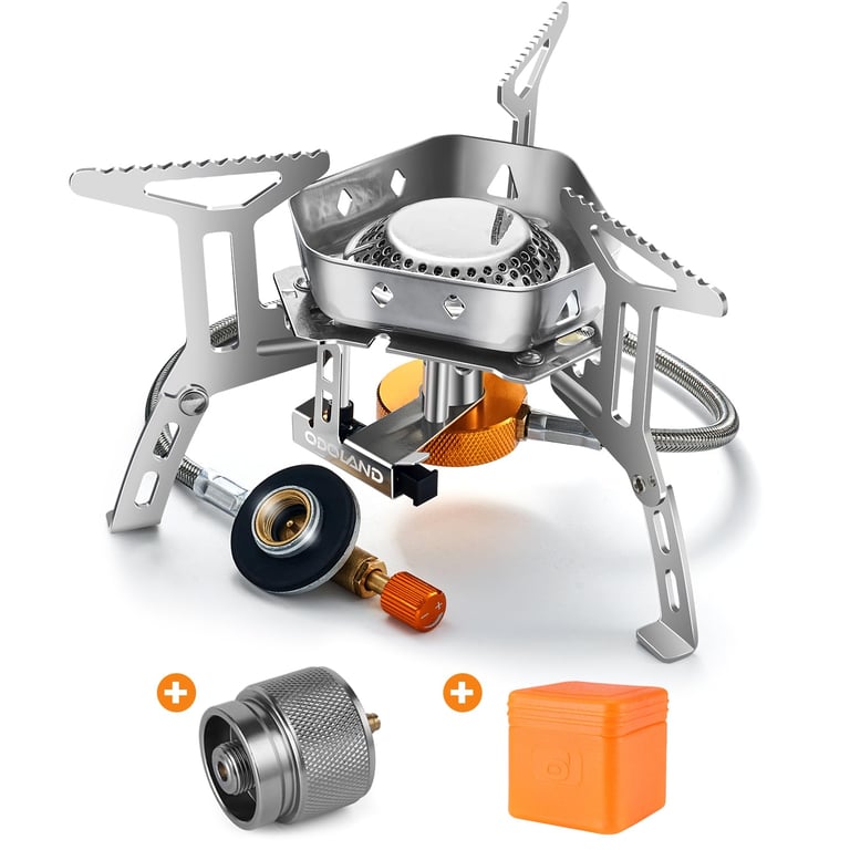Odoland Portable Windproof Camp Stove