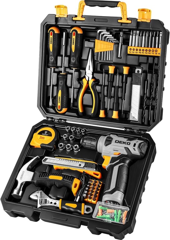 DEKOPRO 126-Piece Drill Tool Kit