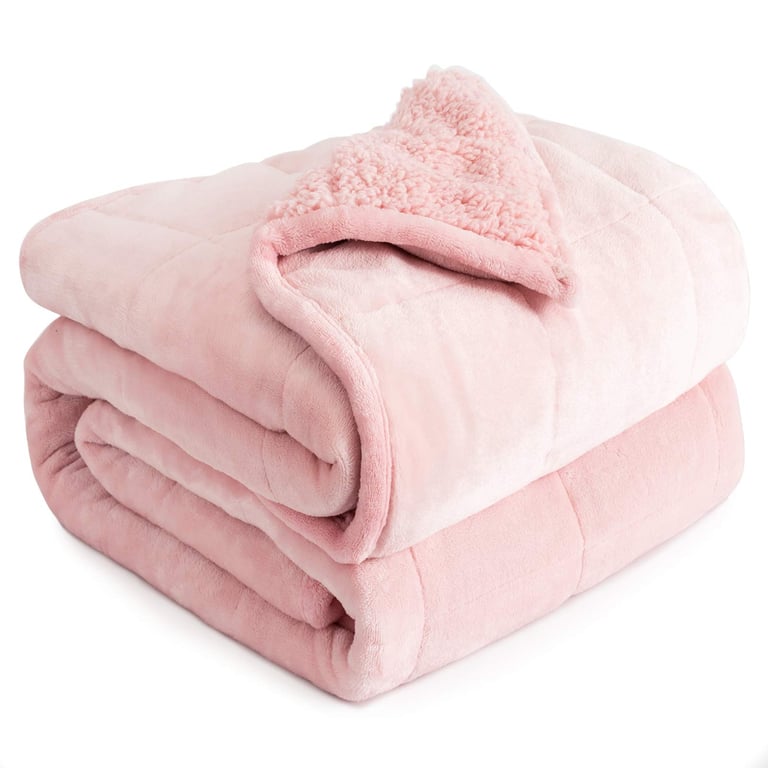 Cottonblue 15lb Sherpa Weighted Blanket