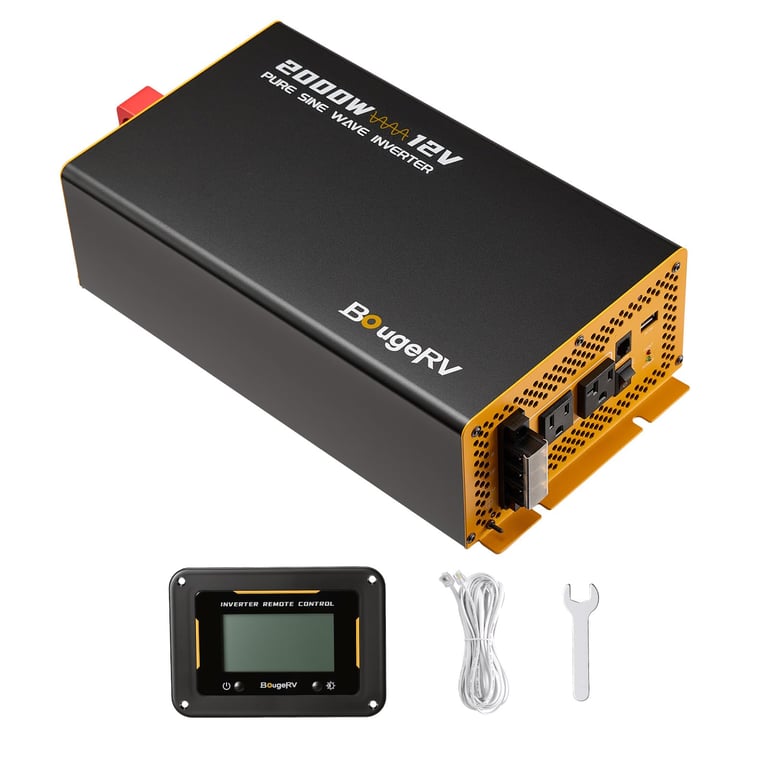 BougeRV 2000W Pure Sine Wave Inverter