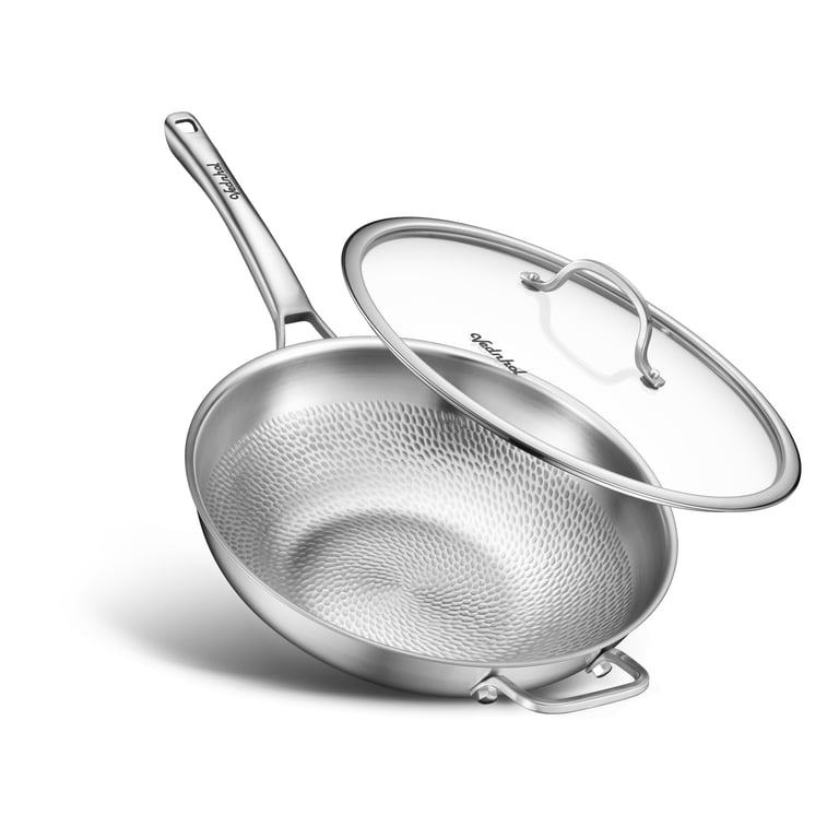 VEDNHOL 13in Titanium Wok Pan
