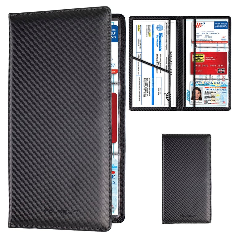 TOURSUIT Vehicle Registration Card Holder