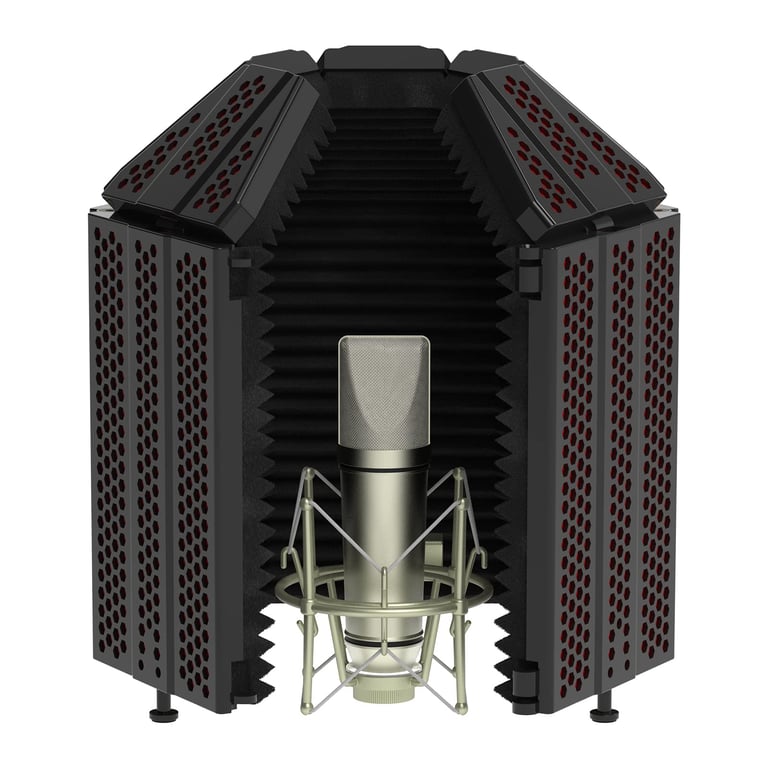 XTUGA Microphone Isolation Shield