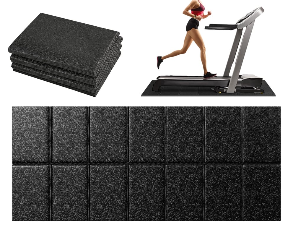 LZMYIVE Foldable Treadmill Mat