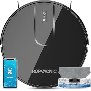 ROPVACNIC Robot Vacuum Mop Combo