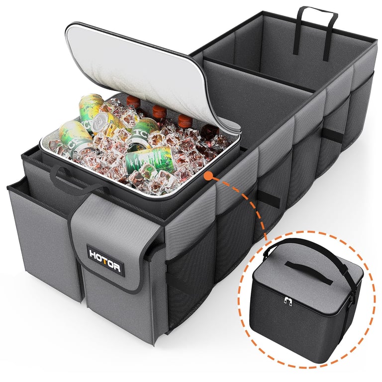 HOTOR Foldable Trunk Organizer