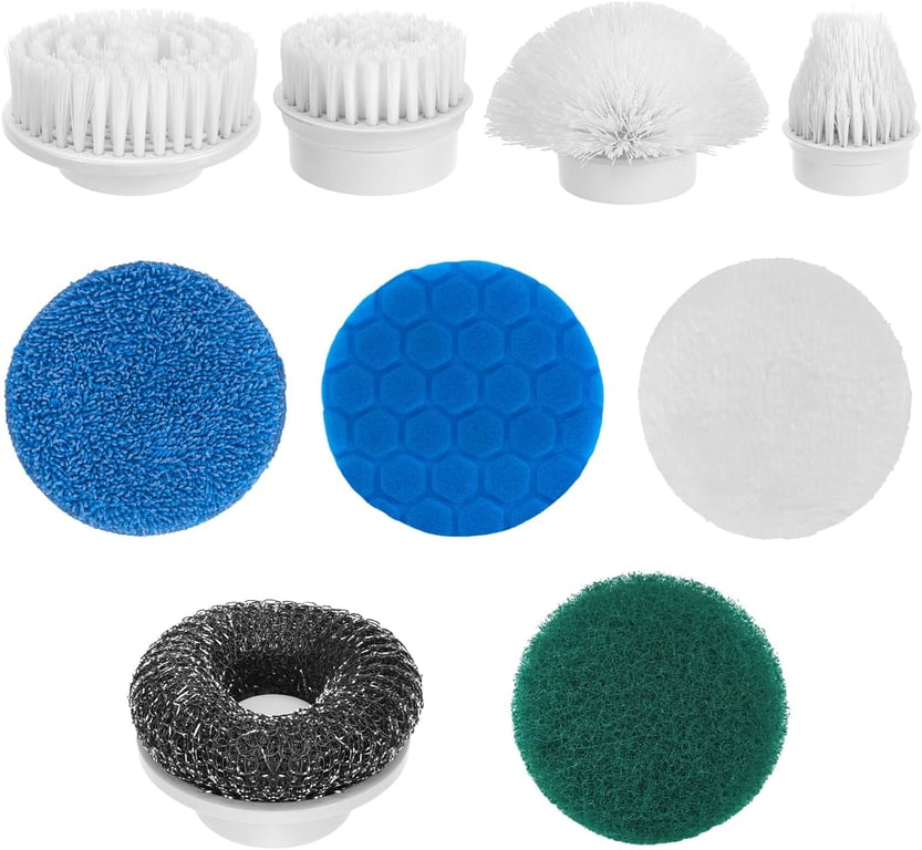 BlumWay 9-in-1 Spin Scrubber Heads