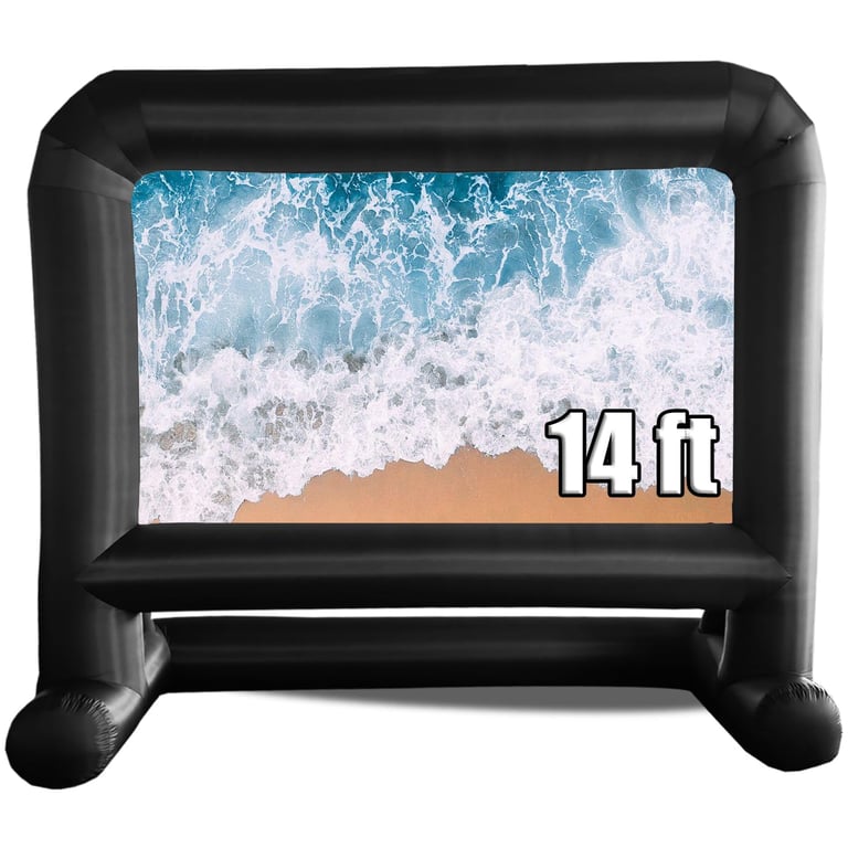 HuaKastro 14FT Inflatable Screen