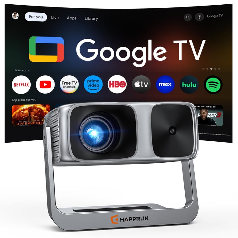 HAPPRUN Google TV Projector