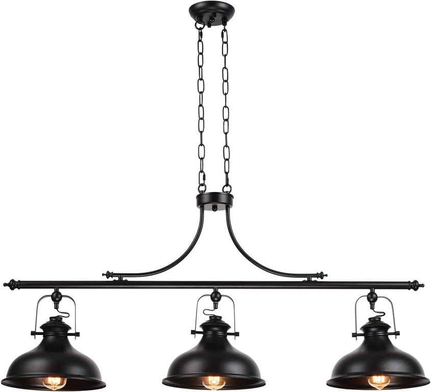 GZBtech Vintage 3-Light Pool Light