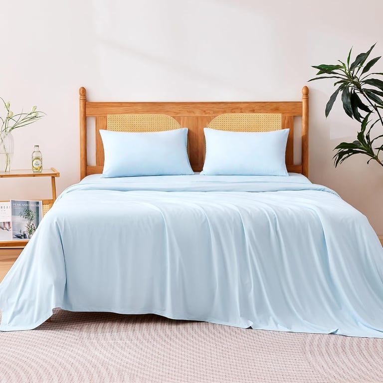 Amazon Basics Cooling Queen Sheet Set