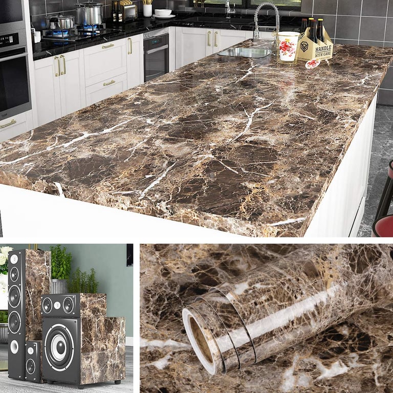 Livelynine Marble Contact Paper