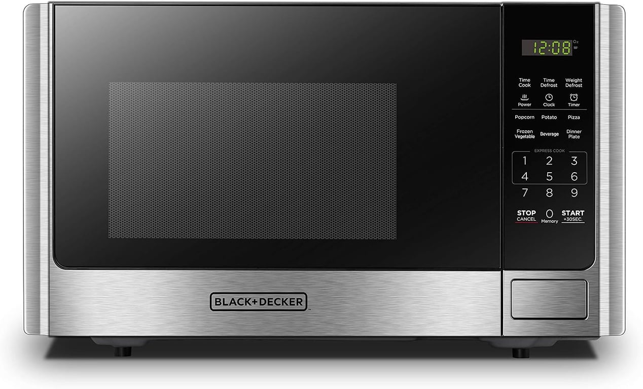 Black+Decker 0.9 Cu Ft Microwave