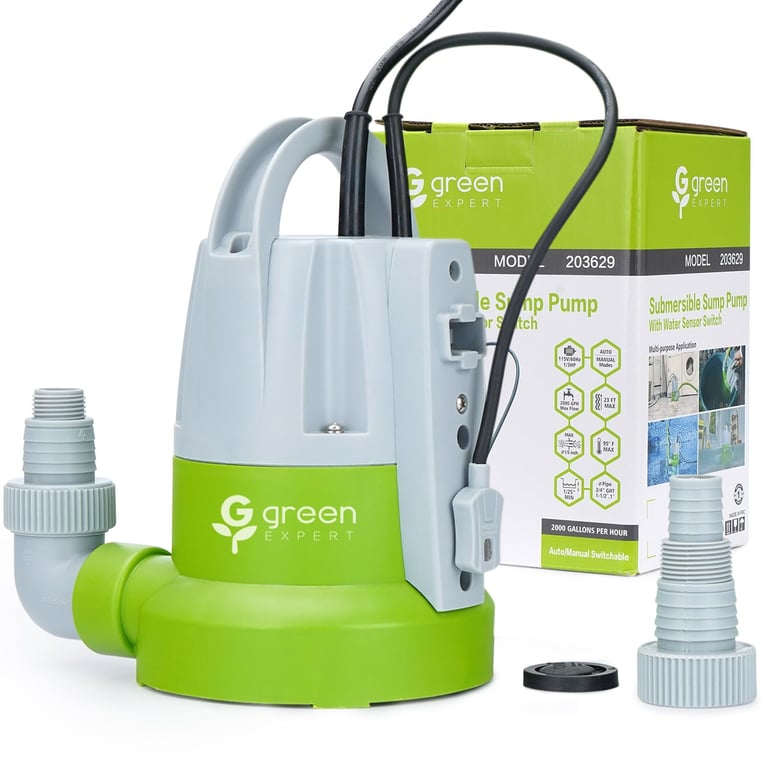 Green Expert Submersible Sump Pump