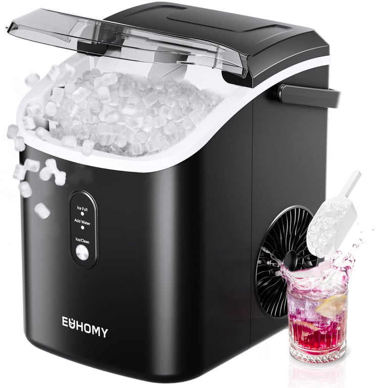 EUHOMY Countertop Nugget Ice Maker