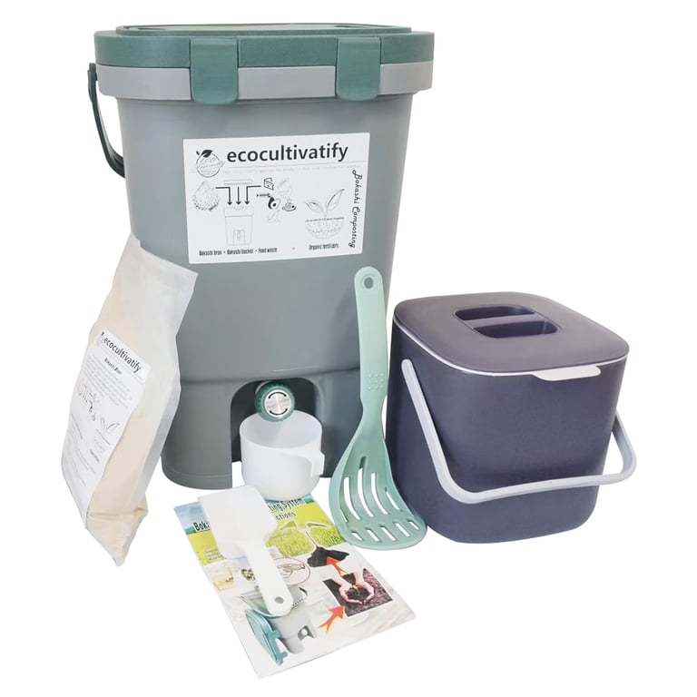 Ecocultivatify Bokashi Compost Bin