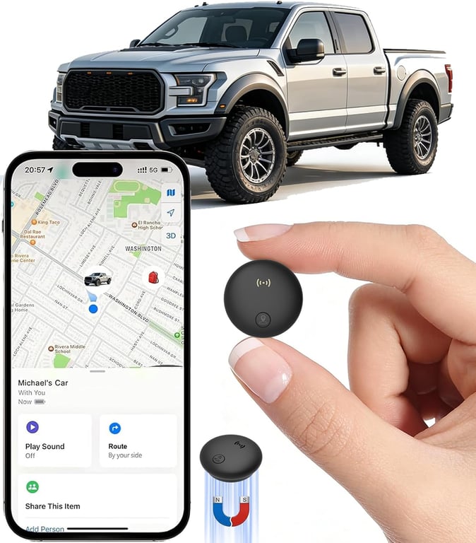 Lwyinp Magnetic GPS Tracker