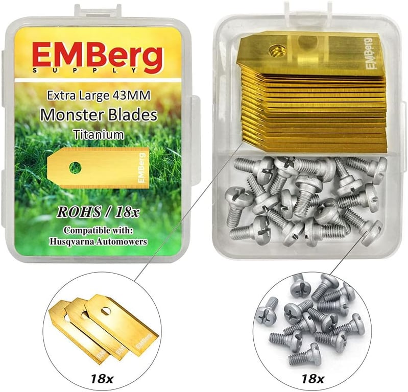 EMBerg Monster XL Mower Blades