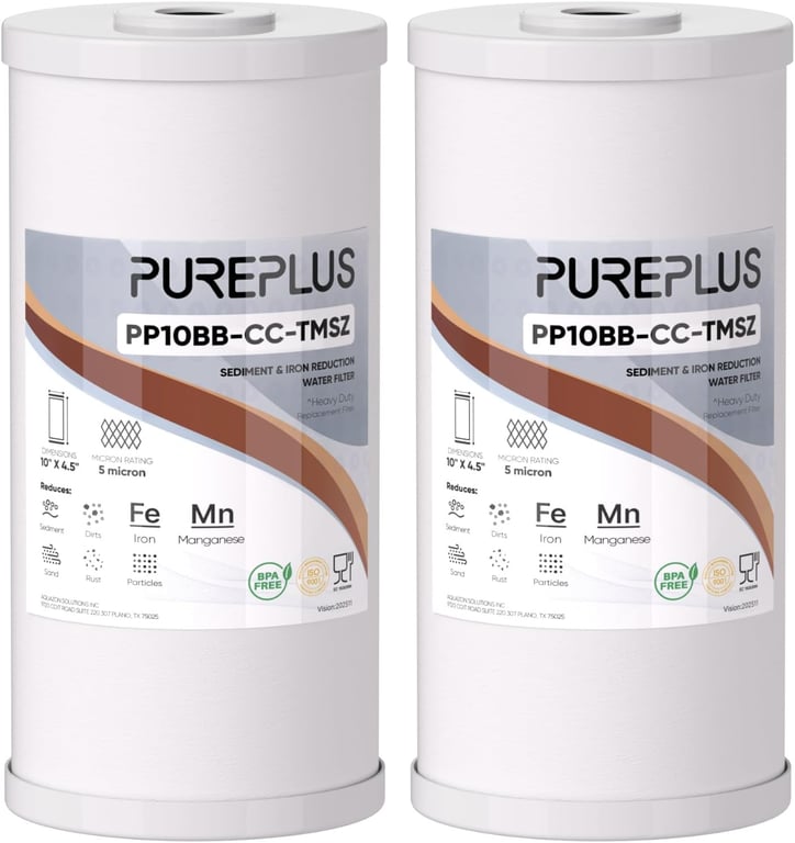 PurePlus Iron Reducing Filter 2‑Pack