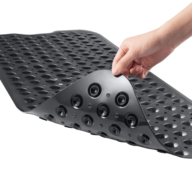 YINENN Black Bath Mat