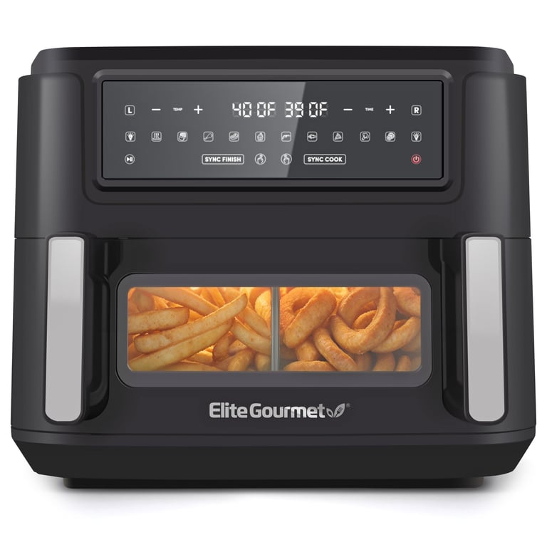 Elite Gourmet Dual Zone Air Fryer