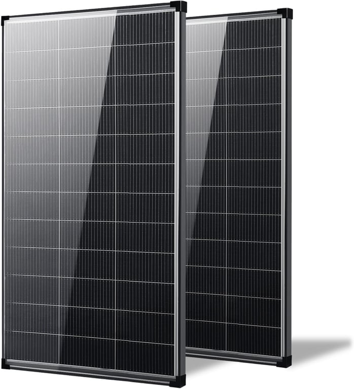 AeternaSol 400W Bifacial Solar Panel