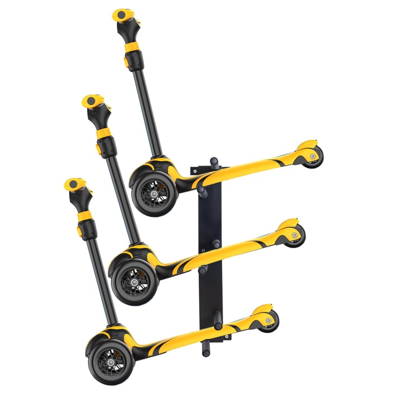 ztysn 3‑Scooter Wall Rack