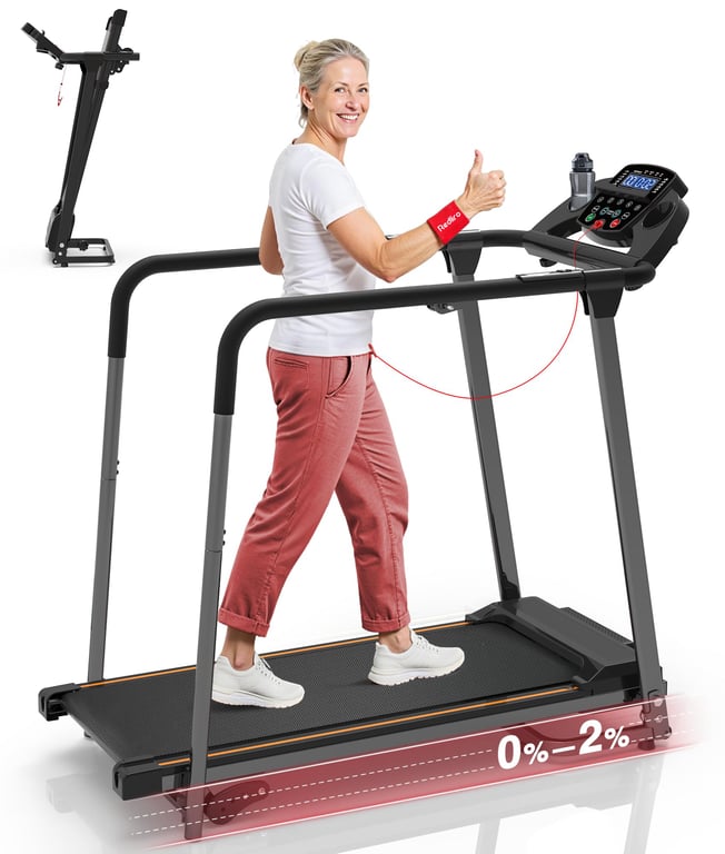 Redliro Foldable Senior Treadmill