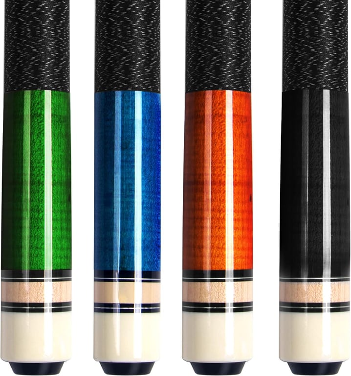AKLOT Pool Cues,58" Pool Cue Stick Canadian Maple Wood Billiard Cues Sticks for Professional Billiard Players 18 19 20 21 oz