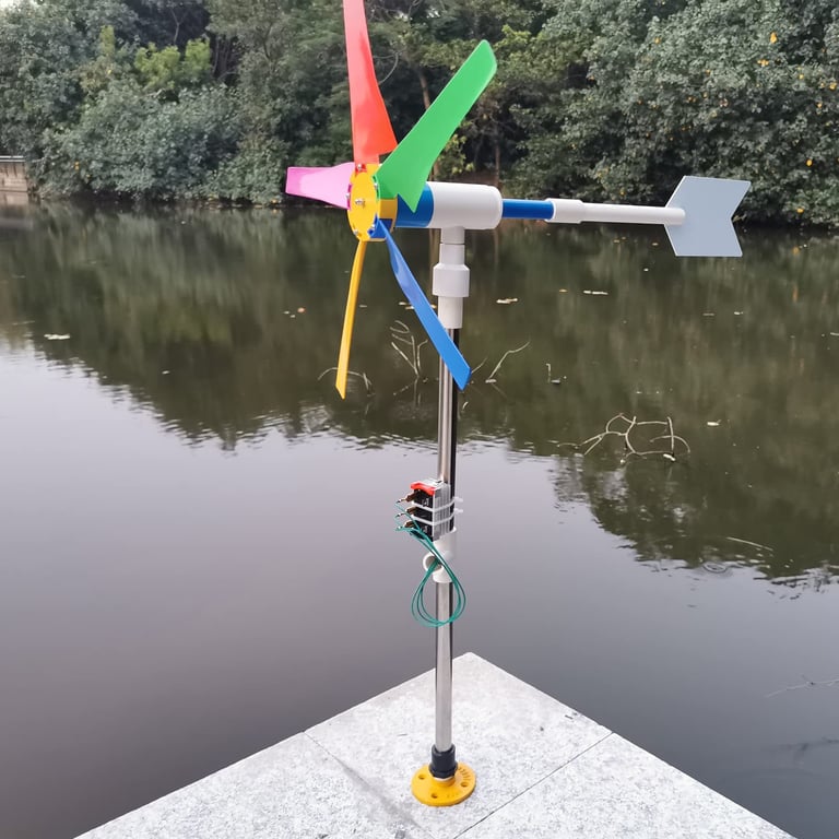 Nightbreeze DIY Wind Turbine Garden Kit