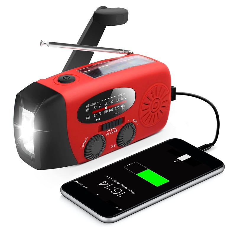 RunningSnail Hand Crank Radio