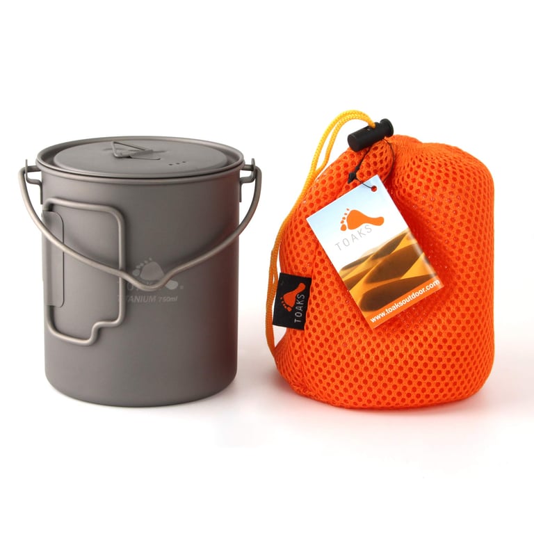 TOAKS 750ml Titanium Pot