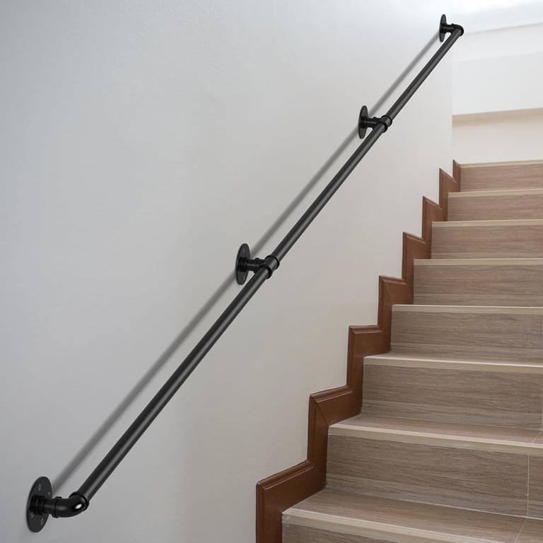 DAMEING 10ft Wall-Mount Handrail
