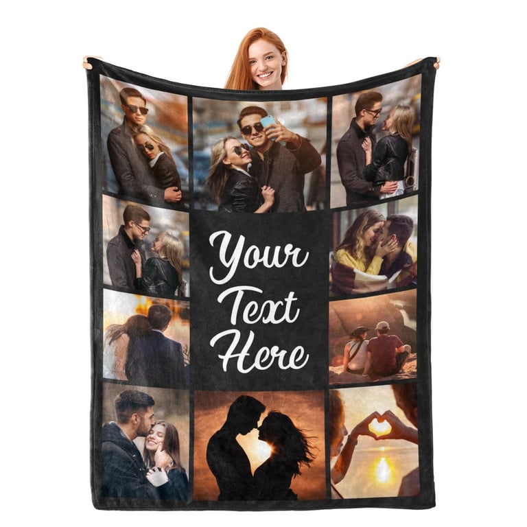 inkArts Custom Photo Blanket